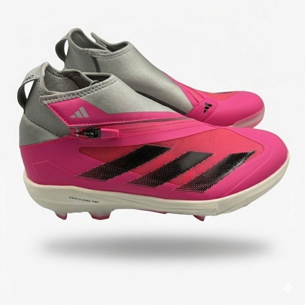 Adidas Adizero Impact+ TPU Baseball Cleats Mens 8.5 Pink Silver IF3353 **NEW** - Picture 7 of 15
